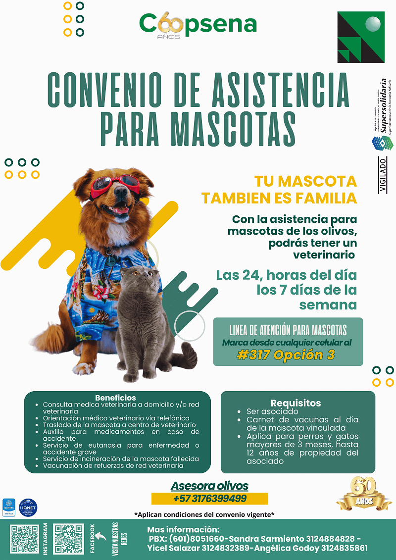 Póliza Asistencia de Mascotas